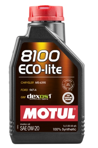 104981 Motul 8100 Eco-Lite 0w-20 1 L