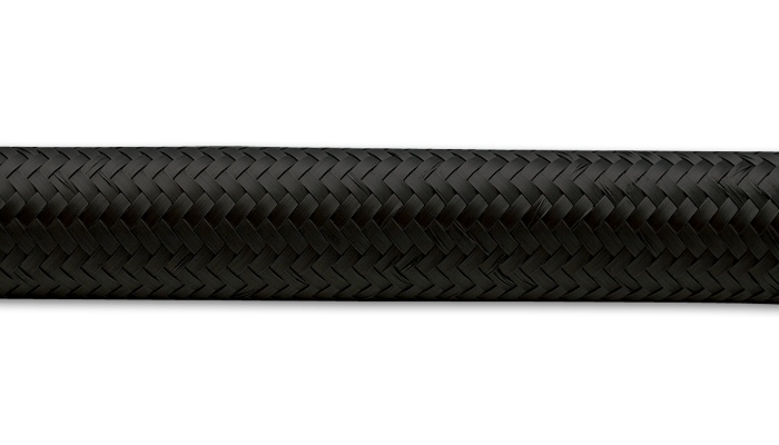 11956 -6AN Gummislang (60cm) Svart Nylonöverdrag Vibrant Performance