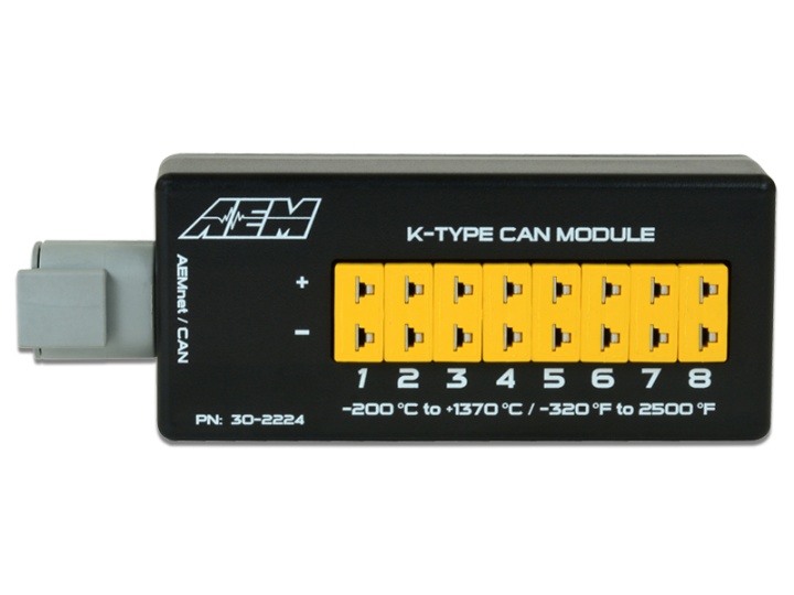 30-2224 8-Kanals EGT (K-Type) CAN-modul AEM