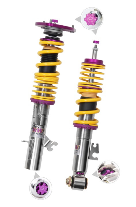 35271817-10666 911 (996, 996 Turbo) GT3 RS 05/04- Coiloverkit KW Suspension Clubsport 2-Way