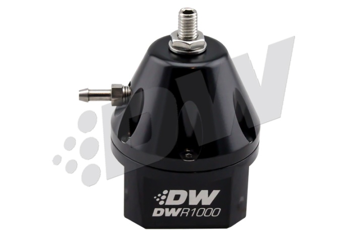 6-1000-FRB DWR1000 Bränsletrycksregulator (Svart) Deatschwerks