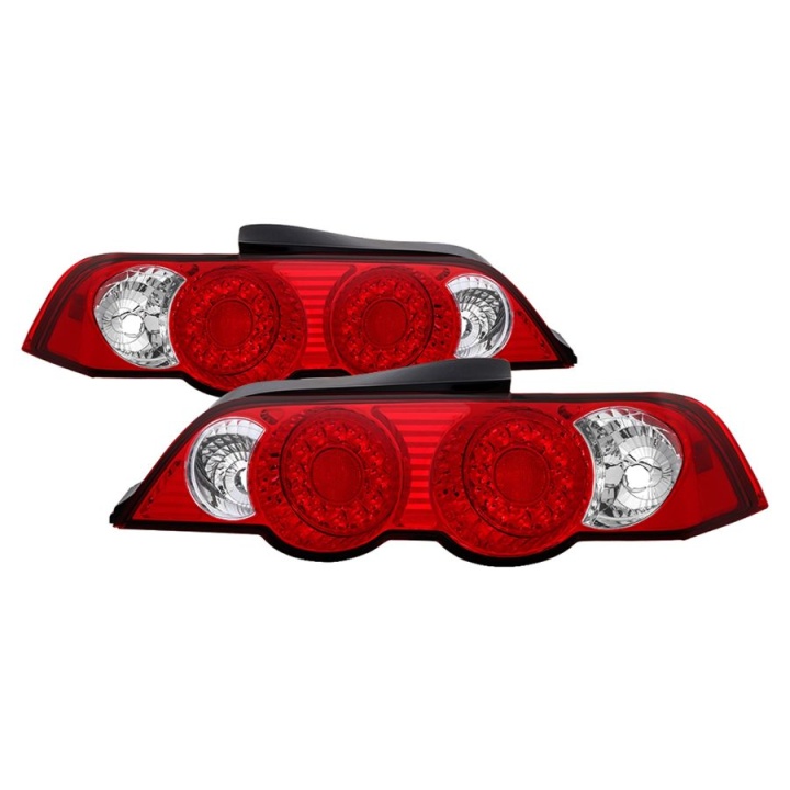 ALT-YD-ARSX02-LED-RC Acura RSX 02-04 LED Bakljus - Röda Klara Spyder Auto