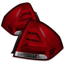 ALT-YD-CHIP06-LED-RC Chevy Impala 2006-2013 LED Bakljus - Röda Klara Spyder Auto