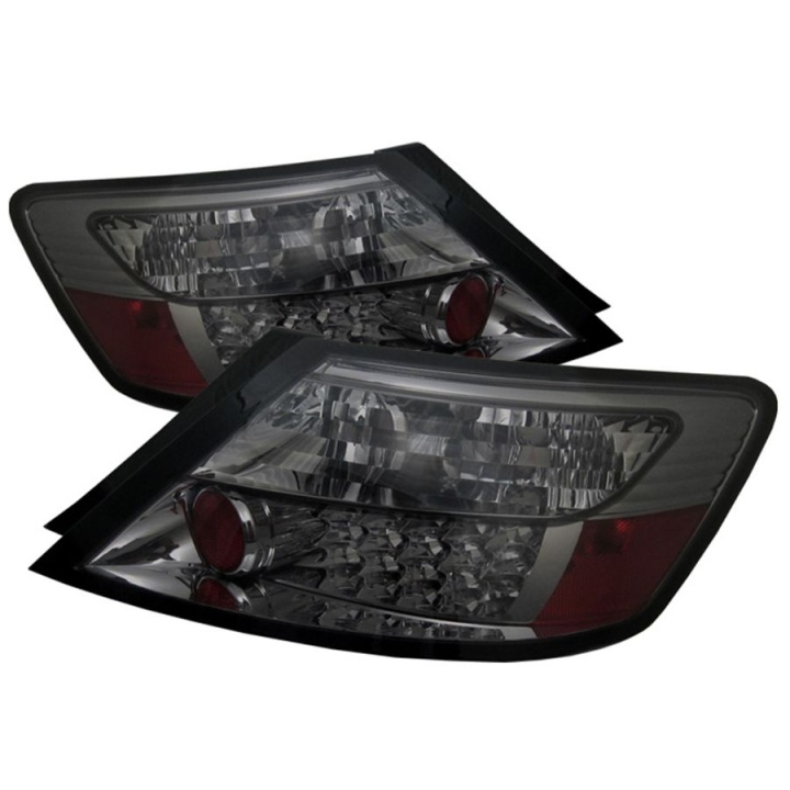 ALT-YD-HC06-2D-LED-SM Honda Civic 06-08 2Dr LED Bakljus - Röktonade Spyder Auto