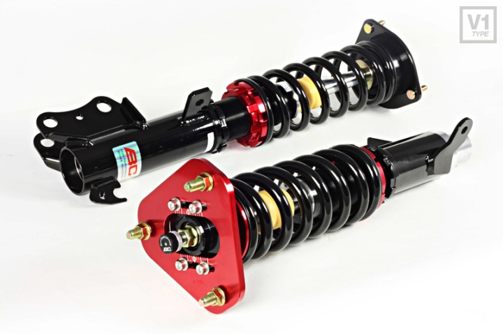 BC-E-05-VT-FRONT Ford Mondeo Mk3 01-07 BC-Racing Främre Coilovers V1 Typ VT