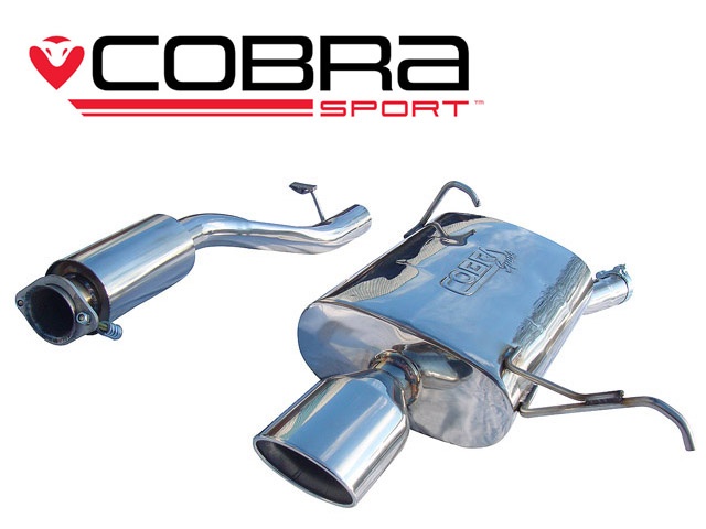 COBRA-BM17 BMW Z3 1.9 (M44 Engine) 95-00 Catback Cobra Sport
