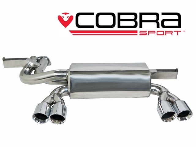 COBRA-BM23 BMW M3 (E46) 01-06 Bakre Ljuddämpare Cobra Sport