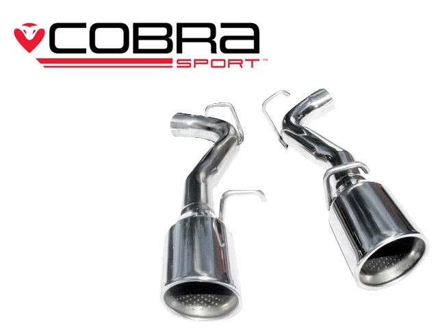 COBRA-CY09 Chrysler 300 Diesel (Not 300C) 05-10 Rear Race Pipes (Saloon Model only) Cobra Sport