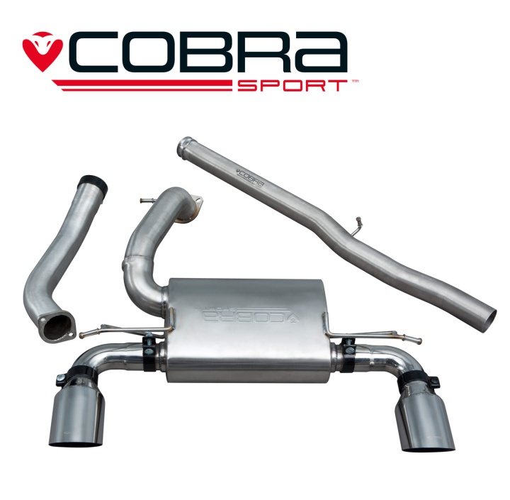 COBRA-FD88 Ford Focus RS (Mk3) 15- Catback (Ej Ljuddämpat) (Non-Valved) Cobra Sport