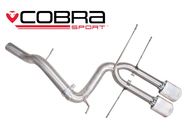 COBRA-FD98 Ford Focus ST TDCI (Mk3) 5-dörrars Estate 14- Bakre Avgas Cobra Sport