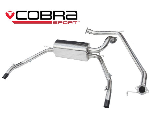 COBRA-HN17 Honda Civic Type R (FN2) 07-12 Catback (Ej Ljuddämpat) Cobra Sport