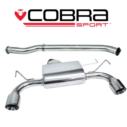 COBRA-MT32 Mitsubishi EVO X (10) 08-13 Catback (Ej Ljuddämpat) Cobra Sport