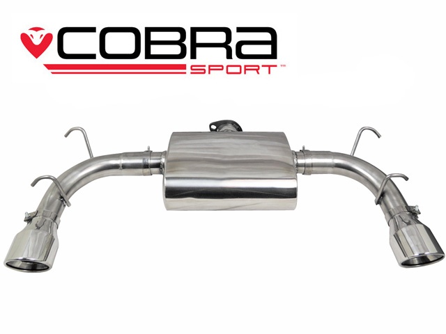 COBRA-MZ06 Mazda MX-5 Mk3 (NC) 1.8L & 2.0L 05-14 Bakre Avgas (Road type – Låg volym) Cobra Sport