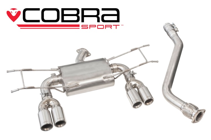COBRA-MZ11 Mazda MX-5 Mk4 (ND) 1.5L & 2.0L (incl RF) 15- Catback Dubbla Utblås (Ej Ljuddämpat) Cobra Sport
