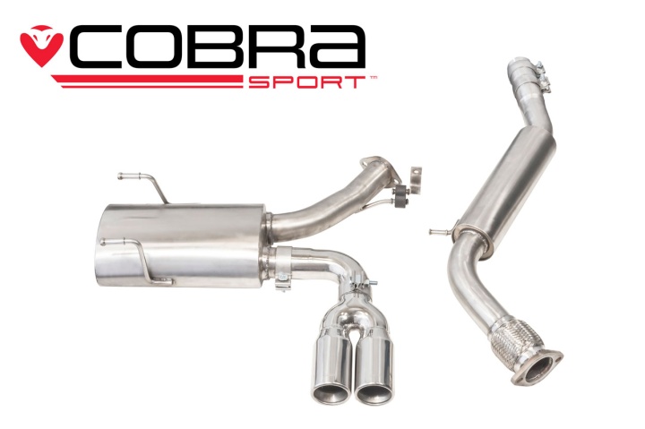 COBRA-MZ12 Mazda MX-5 Mk4 (ND) 1.5L & 2.0L (incl RF) 15- Catback Centrerat Utblås (Ljuddämpat) Cobra Sport