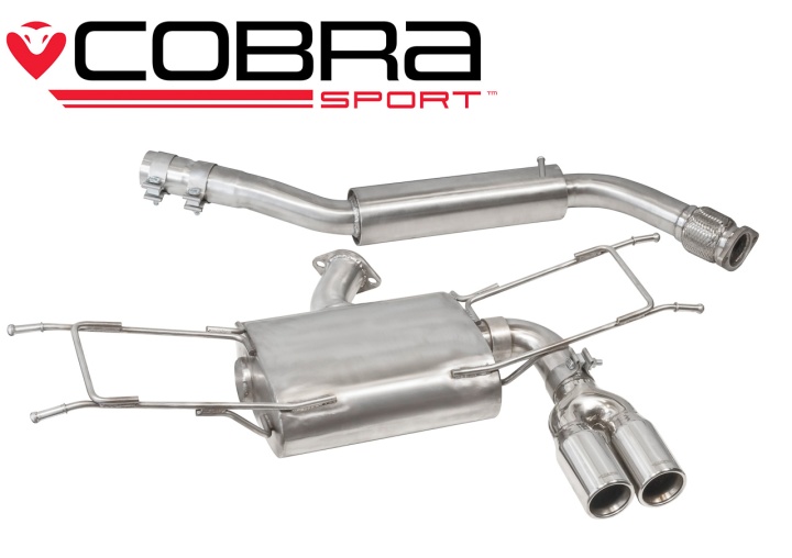 COBRA-MZ15 Mazda MX-5 Mk4 (ND) 1.5L & 2.0L (incl RF) 15- Catback (Ljuddämpat) Cobra Sport