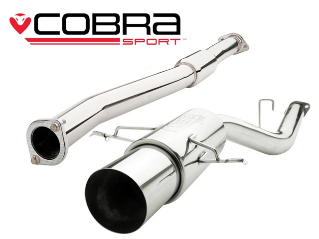 COBRA-SC02z Subaru Impreza 2.0L Turbo 93-00 Catback (Race type - Ljuddämpat) Cobra Sport