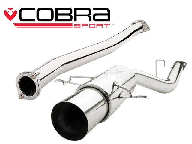 COBRA-SC03y Subaru Impreza 2.0L Turbo 93-00 Catback (Race type - Ej Ljuddämpat) Cobra Sport