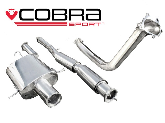 COBRA-SC31c Subaru Impreza 2.0L Turbo 93-00 Turboback-system (Track type) (Med De-Cat) Cobra Sport