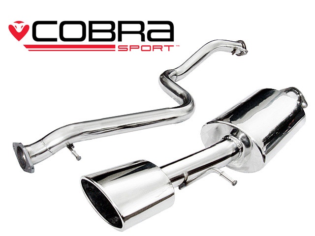 COBRA-SE08 Seat Leon Cupra R (1M-Mk1) 02-05 Catback (Ej Ljuddämpat) Cobra Sport
