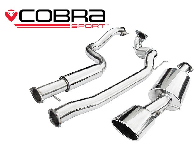 COBRA-SE11c Seat Leon Cupra R (1M-Mk1) 02-05 Turboback-system (Med De-Cat & Ljuddämpare) Cobra Sport