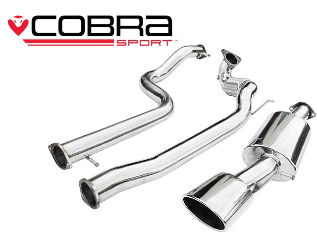 COBRA-SE11d Seat Leon Cupra R (1M-Mk1) 02-05 Turboback-system (Med De-Cat & Ej Ljuddämpat) Cobra Sport