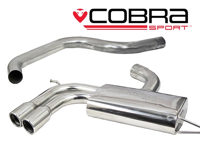 COBRA-SE47 Seat Leon FR 2.0 T FSI 200-211PS (1P-Mk2) 06-13 Catback (Ej Ljuddämpat) Cobra Sport