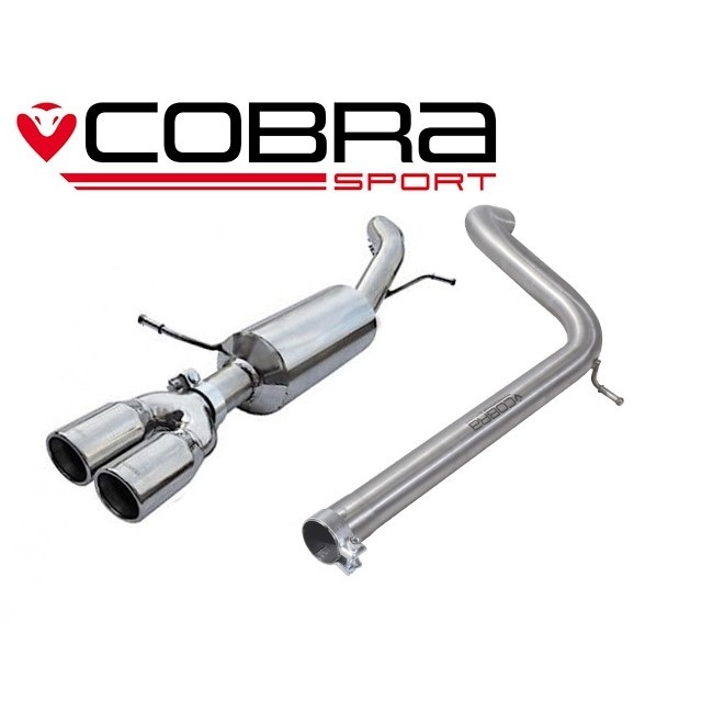 COBRA-SE55 Seat Ibiza FR 1.2 TSI 10-15 Catback (Ej Ljuddämpat) Cobra Sport