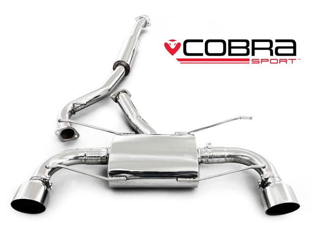 COBRA-TY11 Toyota GT86 12- Catback (Ljuddämpat) Cobra Sport