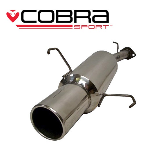 COBRA-VA02 Opel Astra G (Coupe) 98-04 Bakre Ljuddämpare (Passar endast mot fläns) Cobra Sport