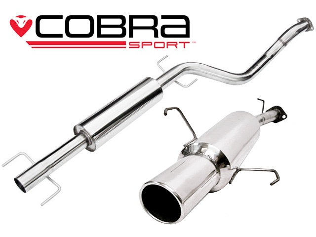 COBRA-VC24 Opel Corsa C (00-06) 1.2L & 1.4L Petrol 00-06 Catback (Ljuddämpat) Cobra Sport
