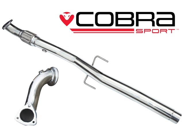 COBRA-VP02a Opel Corsa D Nurburgring 10-14 Pre-Cat/De-Cat Pipe & Sekundär De-Cat Cobra Sport