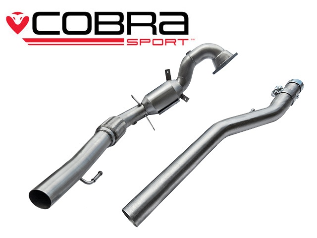 COBRA-VW41 Volkswagen Polo GTI 1.4 TSI 10- Frontpipe & Sportkatalysator (200 Cell) (Inklusive Race-pipes) Cobra Sport