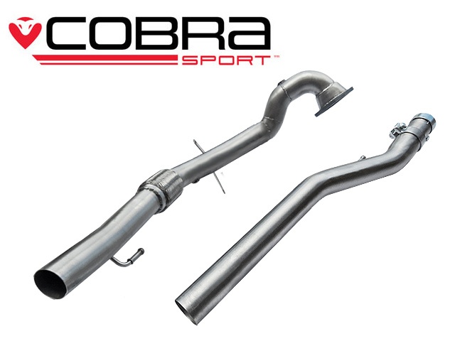 COBRA-VW42 Volkswagen Polo GTI 1.4 TSI 10- Frontpipe & De-Cat (Inklusive Race-pipes) Cobra Sport