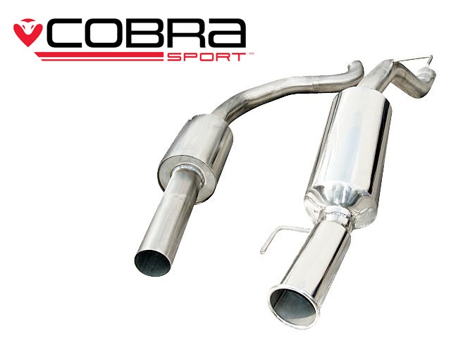 COBRA-VX20 Opel Corsa D SRI 10-14 Catback (Ljuddämpat) Cobra Sport