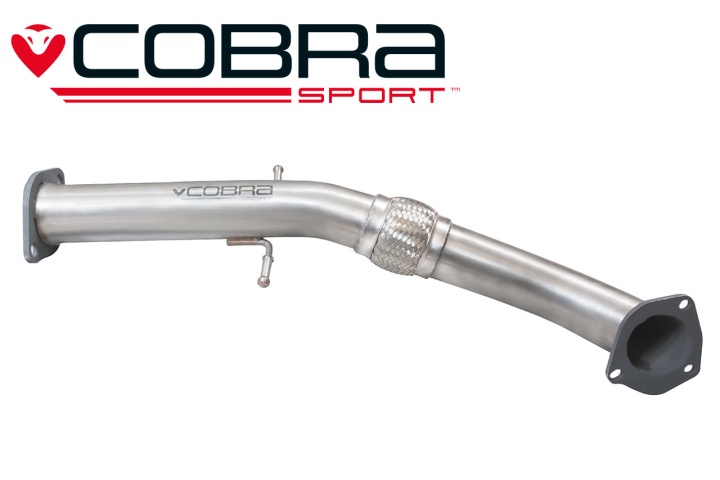 COBRA-VX26 Opel Astra J VXR 12- Frontpipe / 2nd De-Cat Cobra Sport