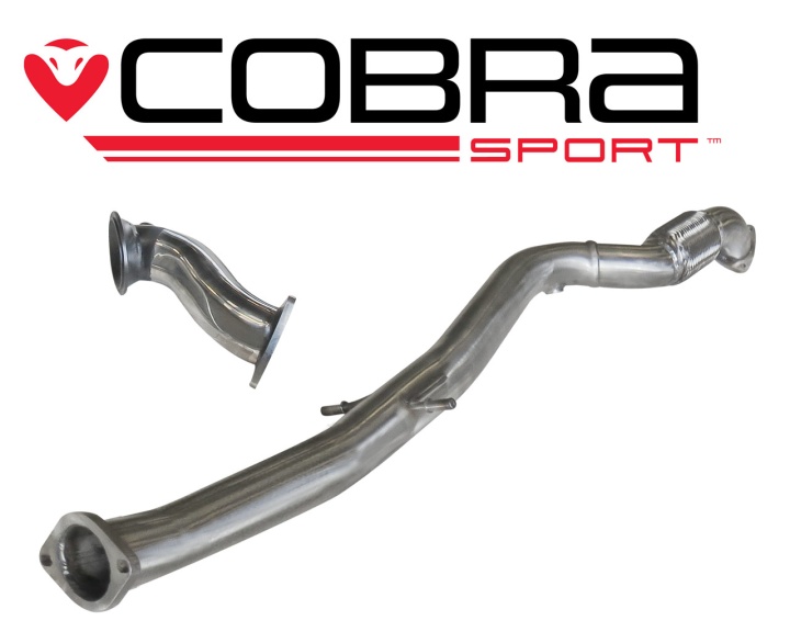 COBRA-VX30 Opel Astra J 1.6 GTC 09- Pre-cat & De-Cat Pipe Cobra Sport