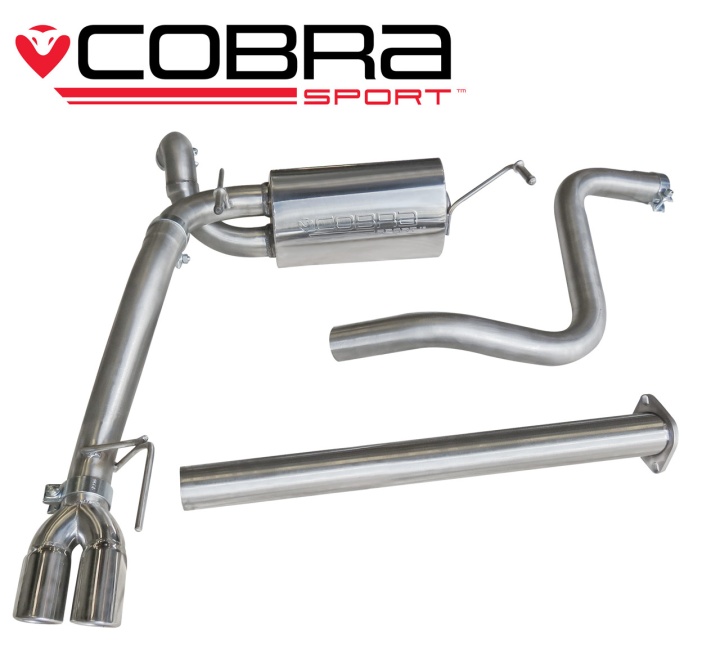COBRA-VX32 Opel Astra J 1.6 GTC 09- Catback (Ej Ljuddämpat) Cobra Sport