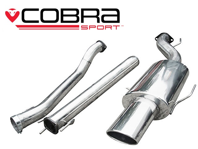 COBRA-VX61 Opel Astra G Turbo (Coupe) 98-04 Catback (Ej Ljuddämpat) Cobra Sport