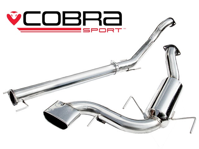 COBRA-VZ08h Opel Astra H VXR 05-11 Catback (Ej Ljuddämpat) Cobra Sport