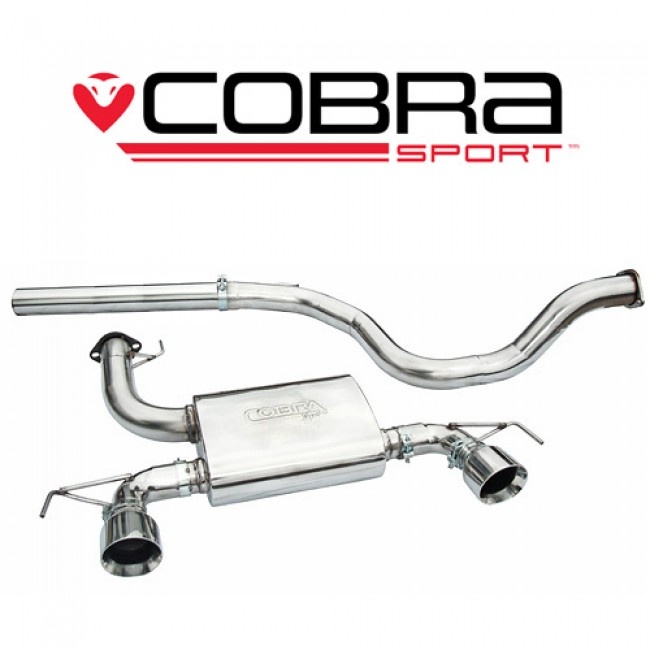 COBRA-VZ11H Opel Corsa D 10-14 Nurburgring Catback (Ej Ljuddämpat) Cobra Sport