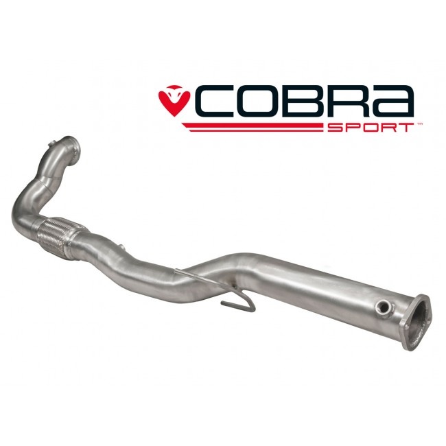 COBRA-VZ21 Opel Corsa E VXR 15- Frontpipe De-Cat (Till Standardavgas) Cobra Sport