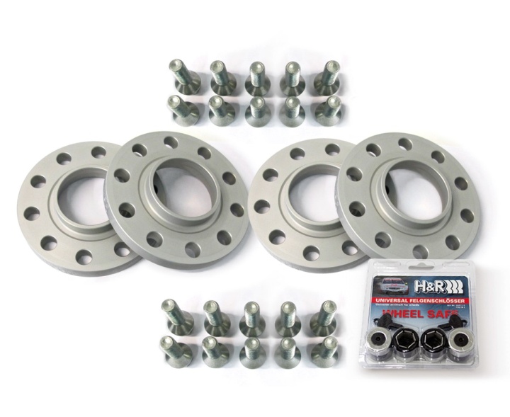 Audi / VW A2 / A3/S3 / Polo 6R/9N Golf 3/4 Spacers (5x100 57,1mm) H&R i gruppen Universalt / Chassi / Spacers / Spacers 5x100 hos DDESIGN AB (HR-1005571)