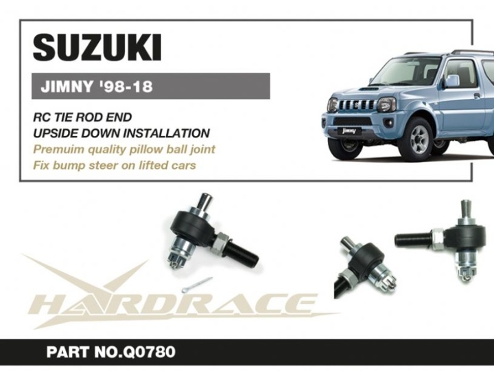 HR-Q0780 Suzuki JIMNY 98-18 Styrled Rollcenterjustering - 1Delar/Set (Monteras Upochned) Hardrace