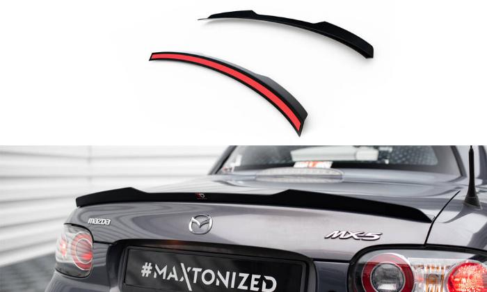 Mazda MX-5 / Miata Hardtop NC 2005-2009 Vingextension V.1 Maxton Design i gruppen Bilmodeller / Mazda / MX-5 (NC) 05-14 / Styling hos DDESIGN AB (MA-MX5-3-CAP1G)