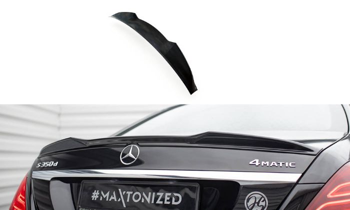 Mercedes S-Klass Standard/AMG-Line W222 2013-2017 Vinge / Vingextension Maxton Design i gruppen Bilmodeller / Mercedes Benz / S-Class 13-20 (W222) hos DDESIGN AB (ME-S-222-CAP2G)