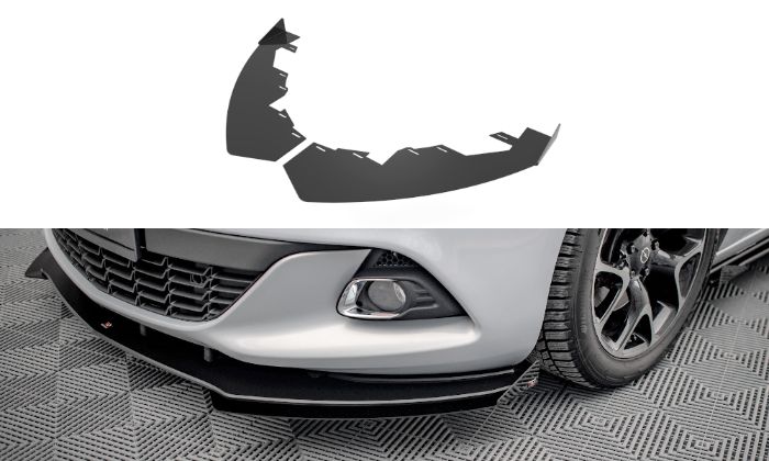 Opel Astra GTC OPC-Line J 2011-2018 Add-On Splitters Maxton Design i gruppen Bilmodeller / Opel / Astra J 09-15 / Styling hos DDESIGN AB (OPASJGTCOPCLINECNC-FSF1G)