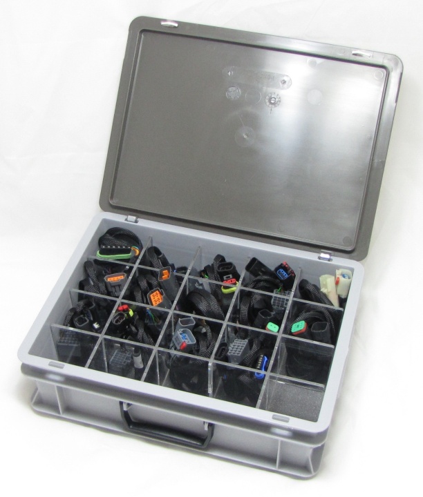 QCB-CASE-3 Förvaringsbox Tillbehör 18platser Checkbox QSP Products