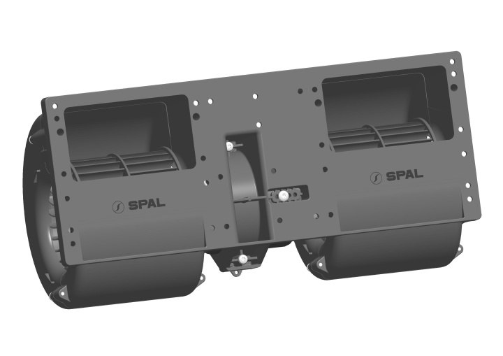 SPV30002132 SPAL Centrifugal-Fläkt 12V