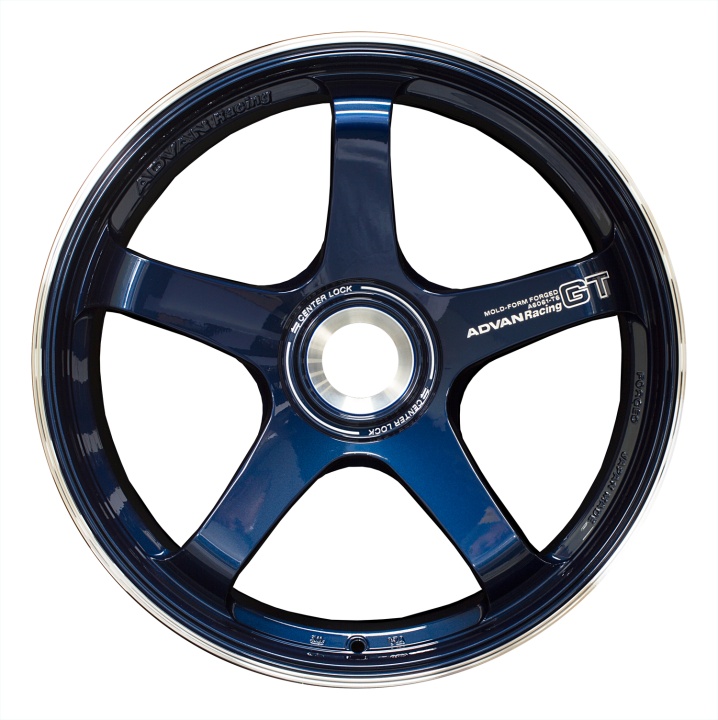 avnYAQ1J46IDP Advan GT Premium Version (Center Lock) 21x9,5 +46 Racing Titan Blå Fälg